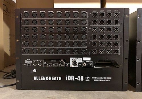Allen & Heath iDR-48 MixRack | XLR