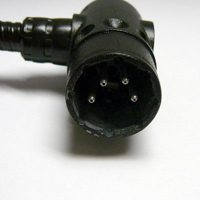 Littlite 18X-RHi-4 - Hi Intensity Gooseneck Lamp with 4-pin Right Angle XLR Connector (18-inch) | XLR