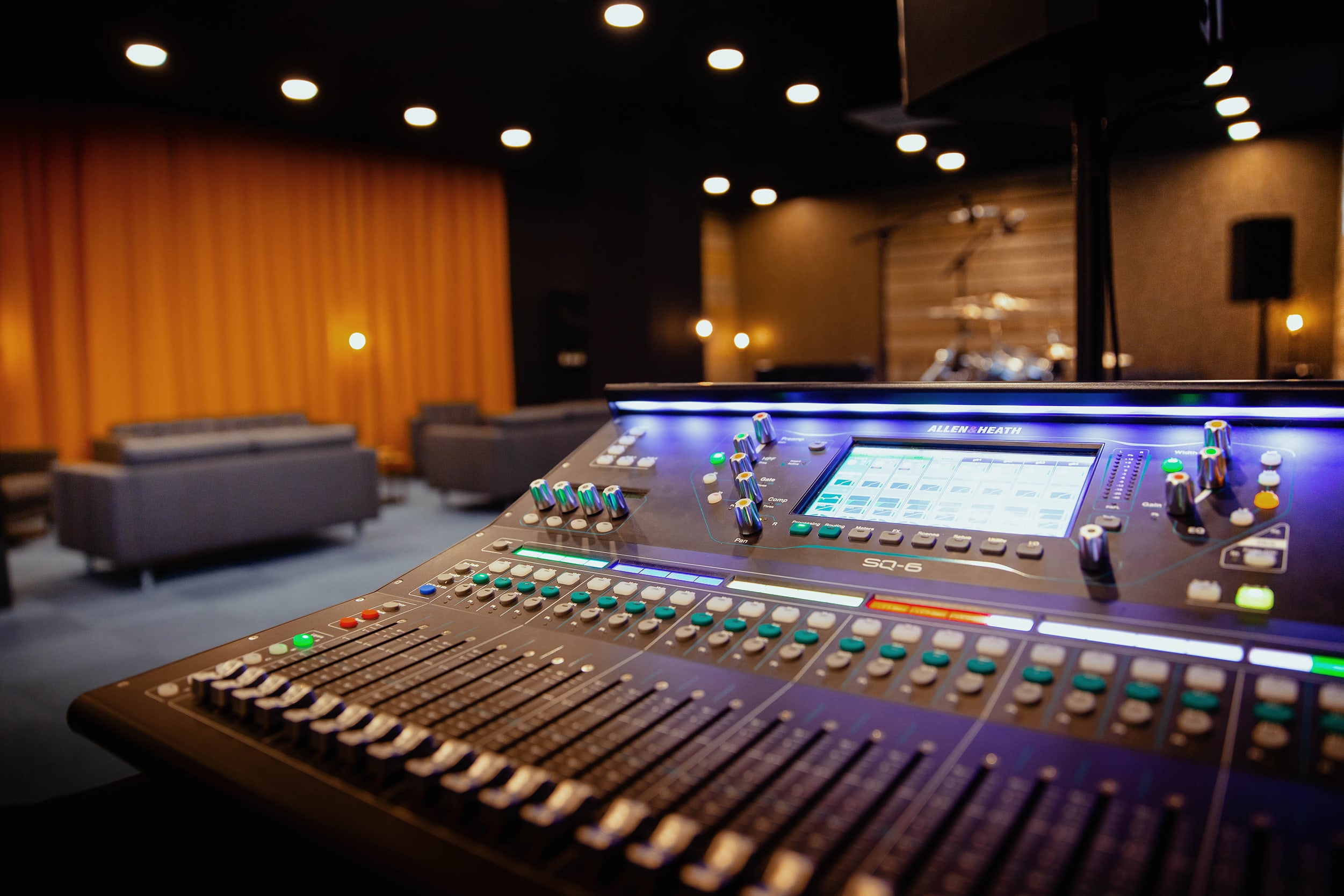 Allen & Heath Is The Primary Choice For Brand New High-End Rehearsal Studios Near Brussels 1