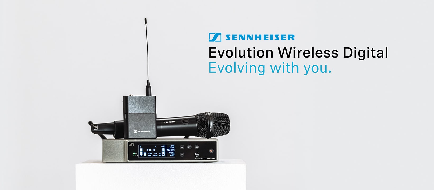 The New Sennheiser Evolution Wireless Digital Improves Your Live Performance 1