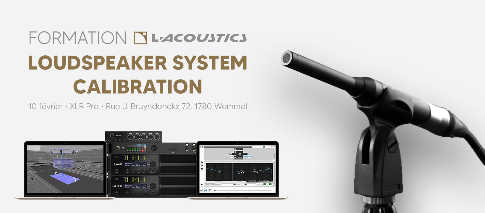 L-Acoustics Loudspeaker System Calibration (FR)