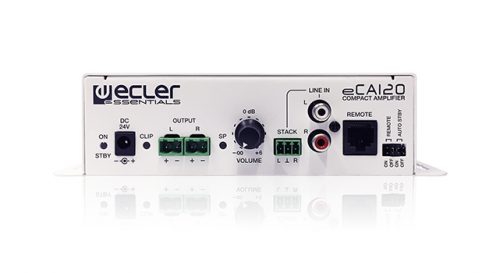 Ecler eCA120 Hz High Impedance Micro-amplifier 1