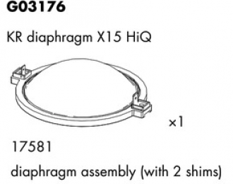 L-Acoustics G03176 – Diaphragm for X15HiQ